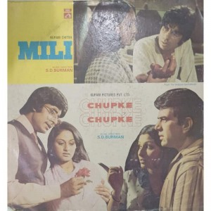 Chupke Chupke & Mili EALP 4078 Bollywood LP Vinyl 