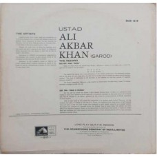Ali Akbar Khan (Sarod) EASD 1310 Indian Classical LP Vinyl Record