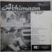 Abhimaan D/MOCE 4183 Bollywood LP Vinyl Record 