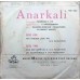 Anarkali TAE 1327 EP Vinyl Record 
