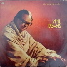 Anil Biswas The Music Of ECLP 5502 Film Hits LP vinyl Record
