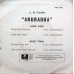 Anuradha TAE 1041 Bollywood EP Vinyl Record