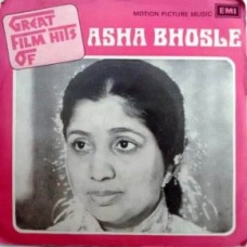 Asha Bhosle Great Film Hits Of 7EPE 7386 Film Hits EP Vinyl Record