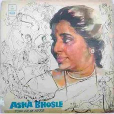Asha Bhosle Top Film Hits MOCE 4136 Film Hits LP Vinyl Record