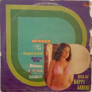 Bappi Lahiri Hits Of 2392 216 Film Hits LP Vinyl R