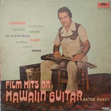 Batuk Nandy Film Hits On Hawaiin Guitar 2392 928 Instrumental LP Vinyl Records