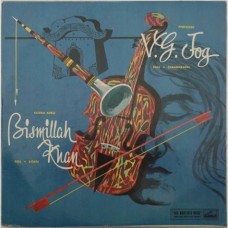Bismillah Khan & V. G. Jog EALP 1279 LP Vinyl Record