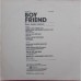 Boy Friend  HFLP 3572  Bollywood Movie LP Vinyl Record