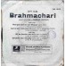 Brahmachari TAE 1409 Bollywood EP Vinyl Record