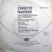 Chhote Nawab EMGPE 5048 Bollywood EP Vinyl Record