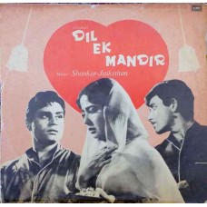 Dil Ek Mandir ECLP 5842 Bollywood Movie LP Vinyl Record