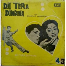 Dil Tera Diwana  LKDA 205 Bollywood Movie LP Vinyl Record