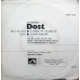 Dost 7EPE 7029 Bollywood EP Vinyl Record