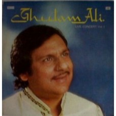 Ghulam Ali Live Concert Vol 1 ECSD 2894 Ghazals LP Vinyl Record