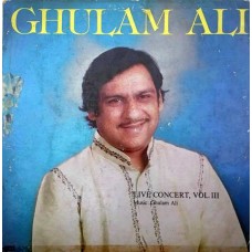 Ghulam Ali Live Concert . Vol. 3 - ECSD 2985 - LP Record