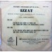 Izzat TAE 1483 Bollywood Movie EP Vinyl Record