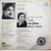Iqbal Siddiqi & Vandana Bajpai Jaam O Meena ECSD 3060 Ghazals LP Vinyl Record