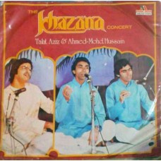 Talat Aziz & Ahmed Mohd. Hussain A Collection Of Edition Of Ghazals 2393 825 LP Vinyl Record