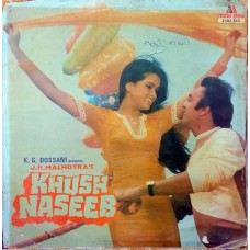 Khush Naseeb 2392 343 Bollywood LP Vinyl Record