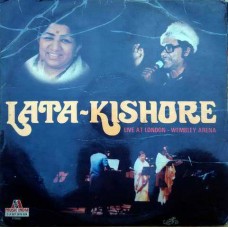Lata and Kishore Live At London Wembley Arena 2675 524 Film Hits LP Vinyl Record
