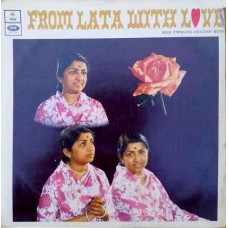 Lata Mangeshkar Love Her Twelve Golden Hits 3AEX 5256 Film Hits LP Vinyl Record 
