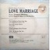 Love Marriage EMGPE 5042 Bollywood EP Vinyl Record