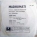 Madhumati TAE 1006 Movie LP Vinyl Record