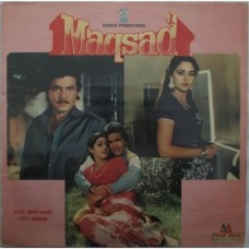 MAQSAD 2392 455 Bollywood Movie LP Vinyl Record