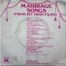 Marriage Songs From Hit Hindi Films 2221 349 Movie EP Vinyl Record