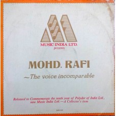 Mohd. Rafi The Voice Incomparable 2392 232 lp vinyl record