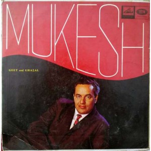 Mukesh Geet & Ghazals ECLP 2381 LP Vinyl Record