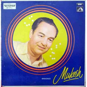 Mukesh Ghazals ECSD 2723 Ghazal LP Vinyl Record