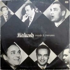 Mukesh Moods & Memories ECLP 5727 Film Hits LP Vinyl Record