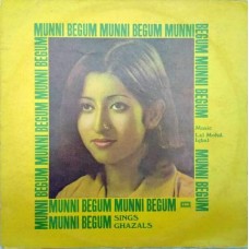 Munni Begum Sings Light Ghazals ECLP 14615 LP Vinyl Record