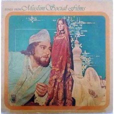 Muslim Social Songs From Films 45NLP 1160 Bollywood LP Vinyl Record