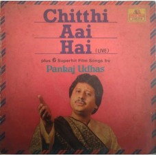 Pankaj Udhas Chitthi Aai Hai Live 2394 018 Ghazal LP Vinyl Record