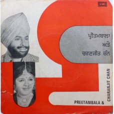 Preetambala & Charanjit Chan 7EPE 2034 Punjabi EP Vinyl Record