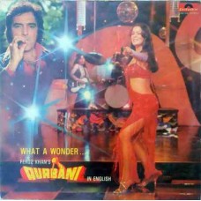 Qurbani In English - 2392 938 Bollywood LP Vinyl Record