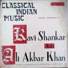 Ravi Shankar & Ali Akbar Khan - Classical Indian Music - PMAE 502 LP Vinyl Record 