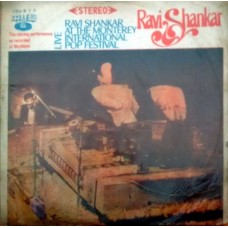 Ravi Shankar Live At The Monterey International Pop Festival CSJ 917 Indian Classical LP Vinyl Record