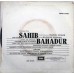 Sahib Bahadur 7EPE 7205 Bollywood EP Vinyl Record
