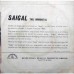Saigal The Immorat LH 12 Bollywood EP Vinyl Record