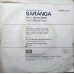 Saranga EMGPE 5044 Bollywood EP Vinyl Record