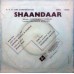 Shaandaar SEDE 16506 Bollywood EP  Vinyl Record