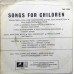 Songs For Children TAE 1205 Bollywood EP Vinyl Record