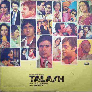 Talash 3AEX 5235 Movie LP Vinyl Record