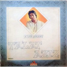 Talat Aziz A Live Concert Ghazals 2393 954 Ghazals LP Vinyl Record