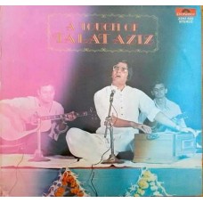 Talat Aziz A Touch Of 2392 933 Ghazals LP Vinyl Record