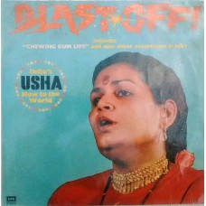 Usha Uthup Blast Off Usha SEMGE 21010  Pop Songs LP Vinyl Record