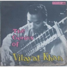 Vilayat Khan The Genius Of EALP 1266 LP Vinyl Record